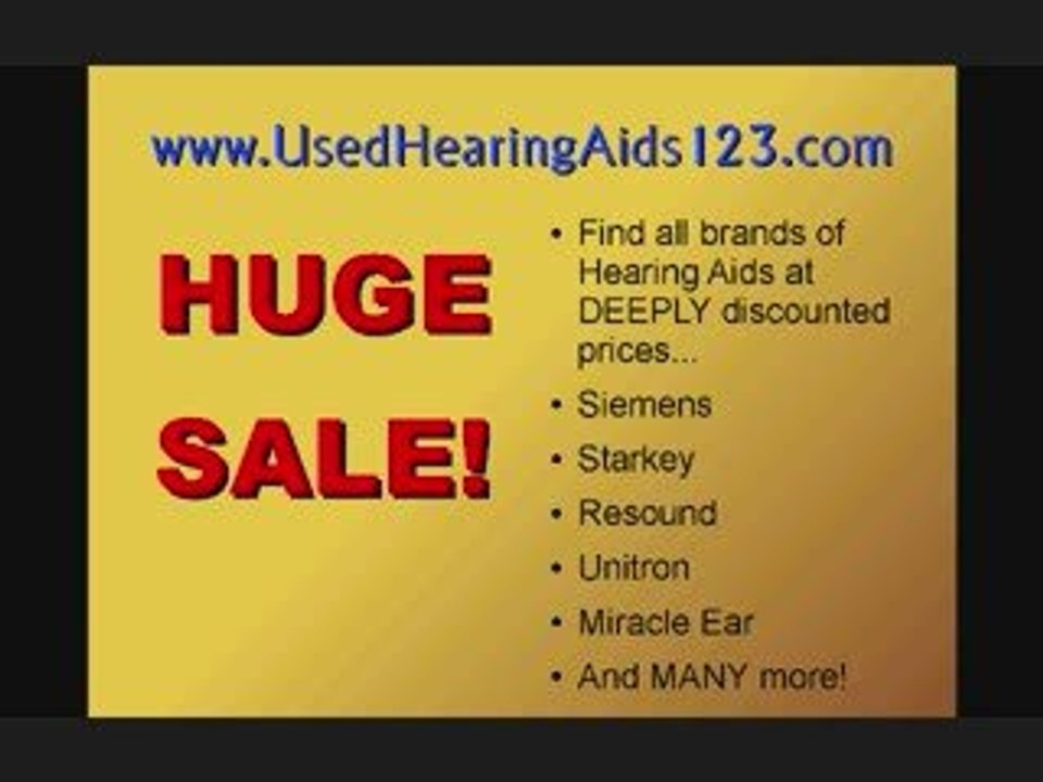 Popular Hearing Aids