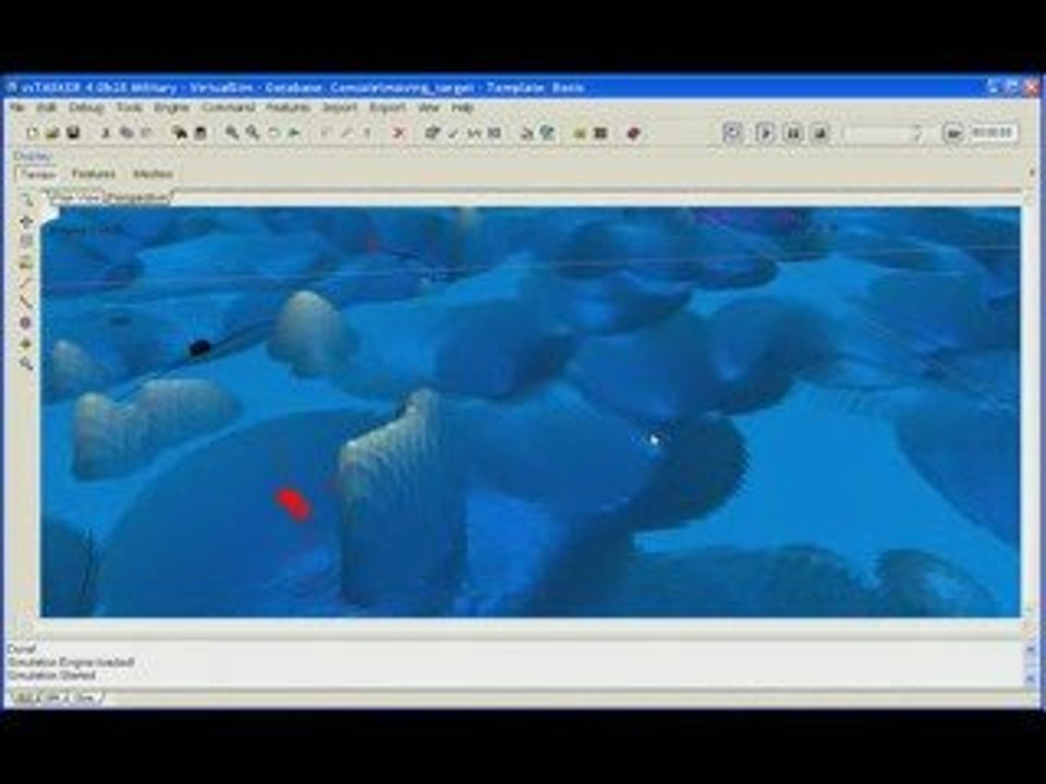 Submarine Drone Simulation