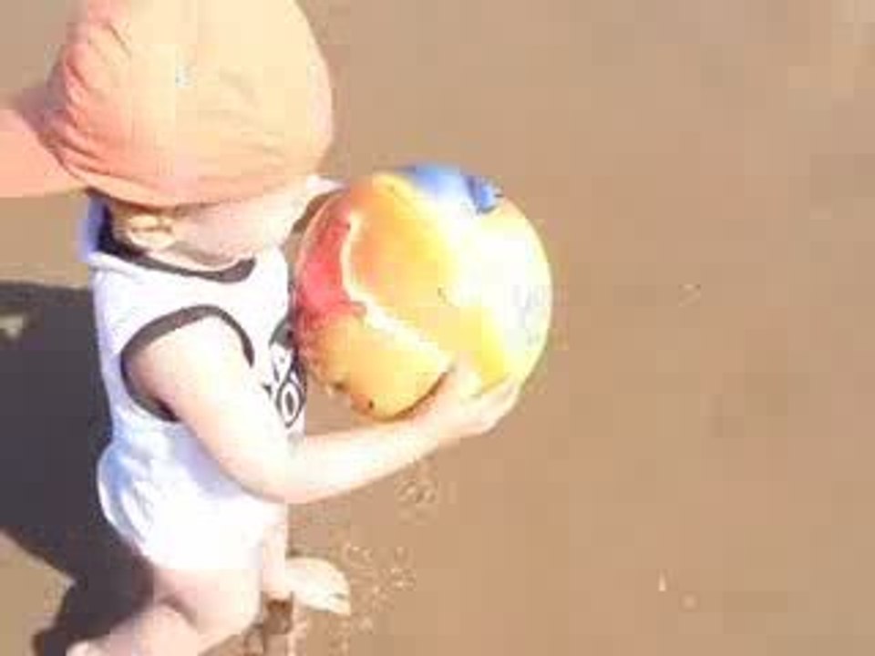 Ewen à la plage 1