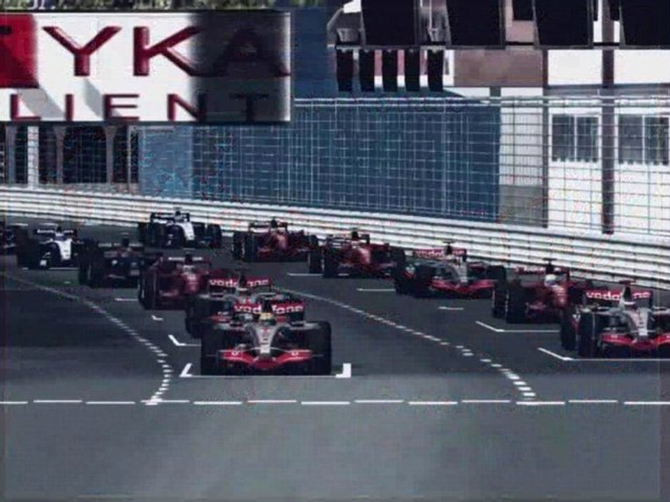 Tyka F1 2009 Monaco GP - Crash Compilation