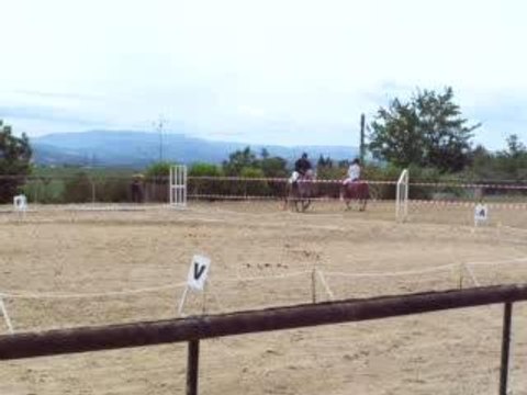 Concours de dressage a l'UCPA