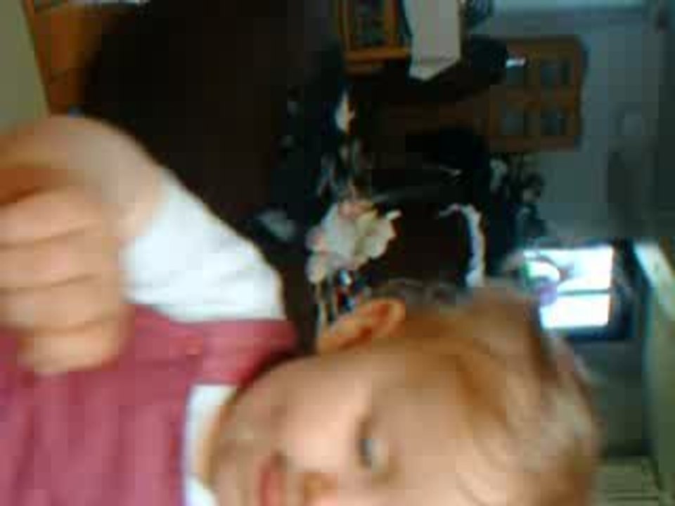 1ers pas de Morgane!