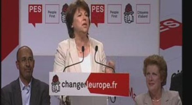 Meeting de Lille : Discours de Martine Aubry