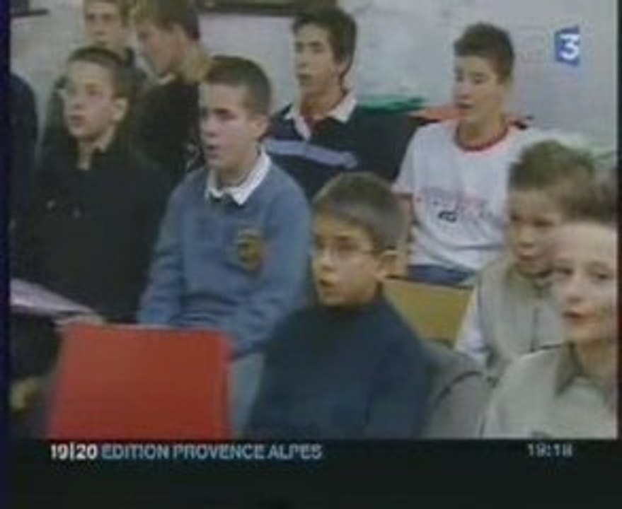 Petits Chanteurs d'Aix - Reportage Fr3