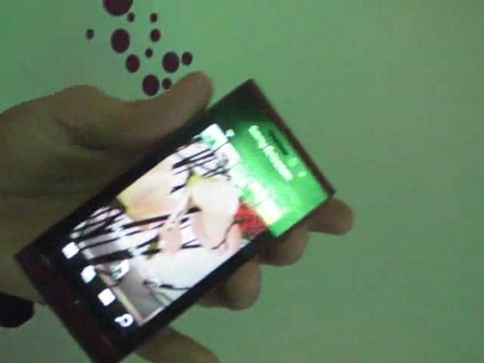 Présentation du Sony Ericsson Satio tactile et APN 12 MP