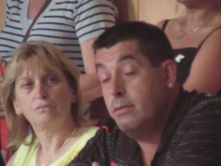 Manif des " CTC " au conseil de communauté Creusot-Montceau