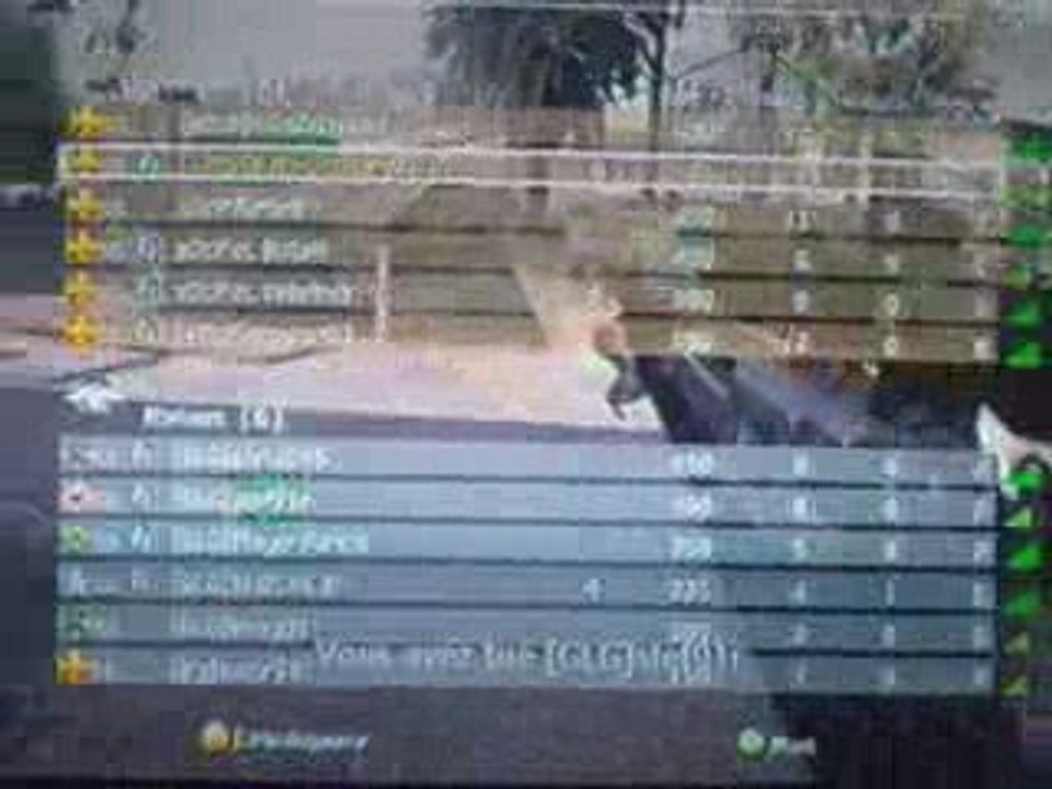 Video Match GLG vs xOcP Match CoD4 Xbox 360 - CsL match