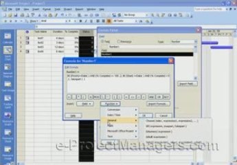 How to Create Stop LIght Status in MS Project