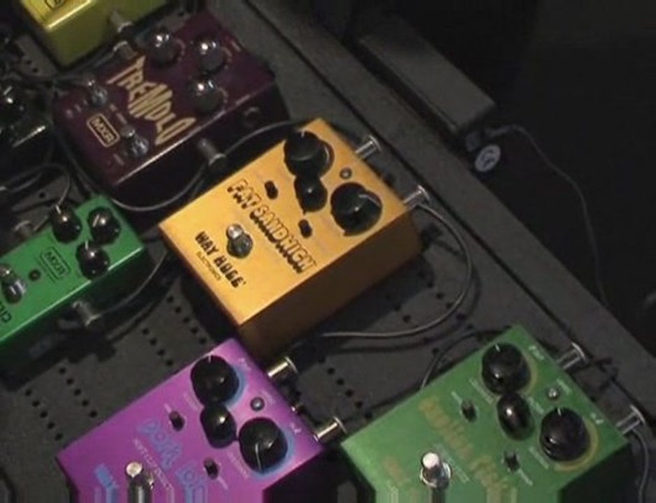 Pédales d'effets Dunlop WayHuge (La Boite Noire)