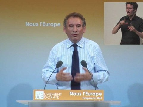 Discours de François Bayrou à Lille - 2eme partie