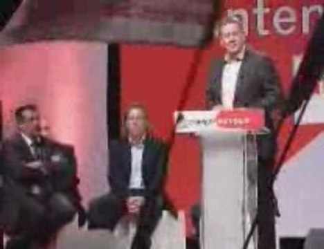 Poul Nyrup Rasmussen (PSE) à Lille