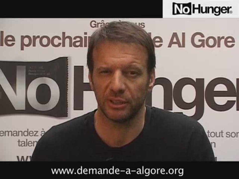 No Hunger : l'appel des stars à Al Gore