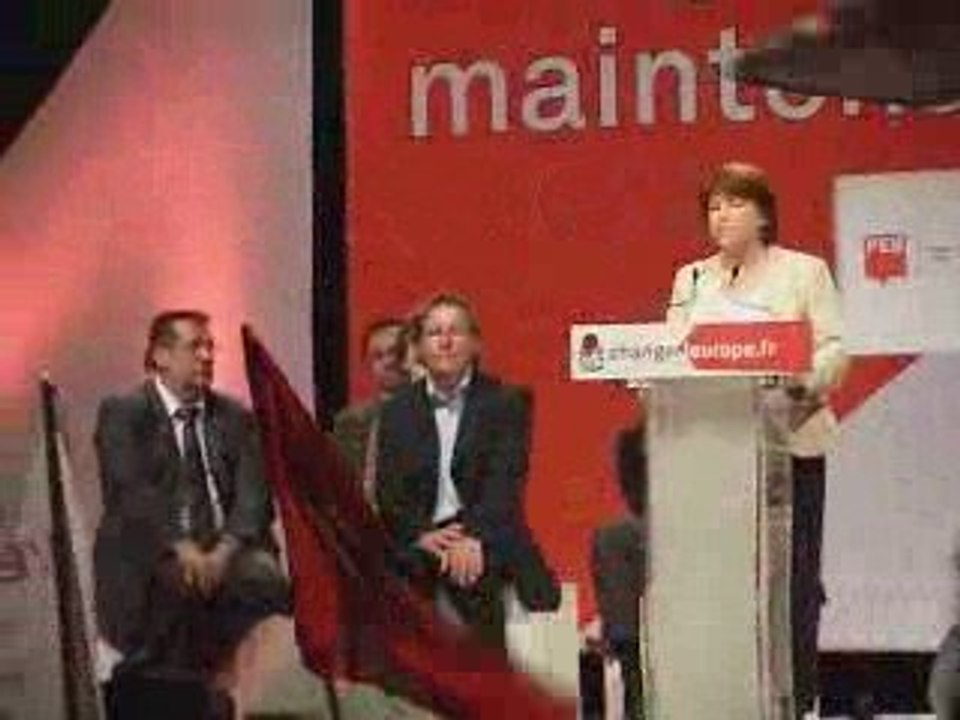 Martine Aubry, Lille, le 4 juin 2009