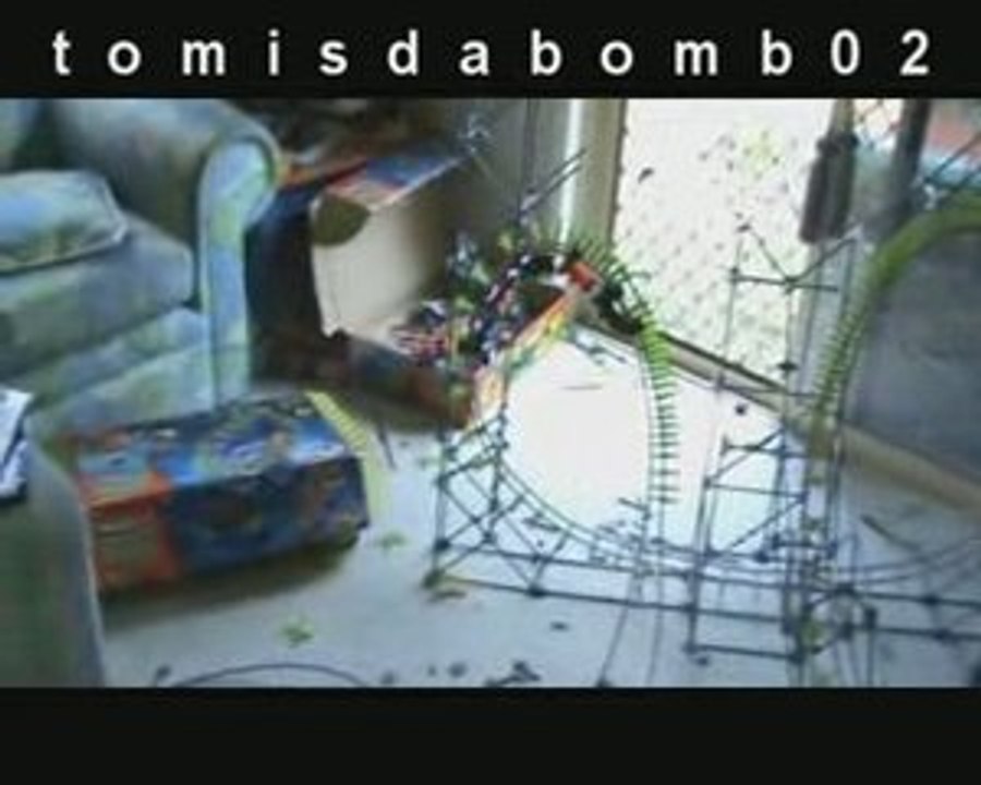 Knex Cliff Hanger coaster - Deleted Scenes