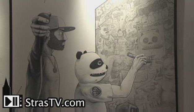 Exposition Pandarash au Jimmy's Pub Strasbourg