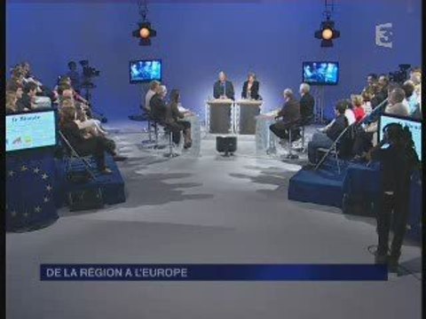 Débat FN PS UMP Verts Modem - Européennes 2009 - 1/3