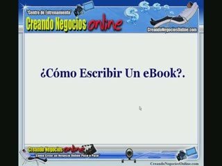 ¿Cómo Escribir Un Ebook?