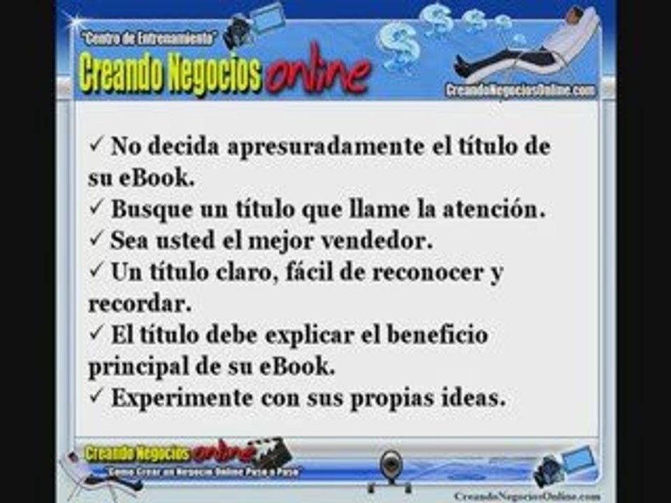 Cree Un Título Efectivo Para Su Ebook