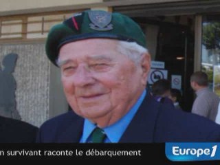 Un survivant raconte le débarquement