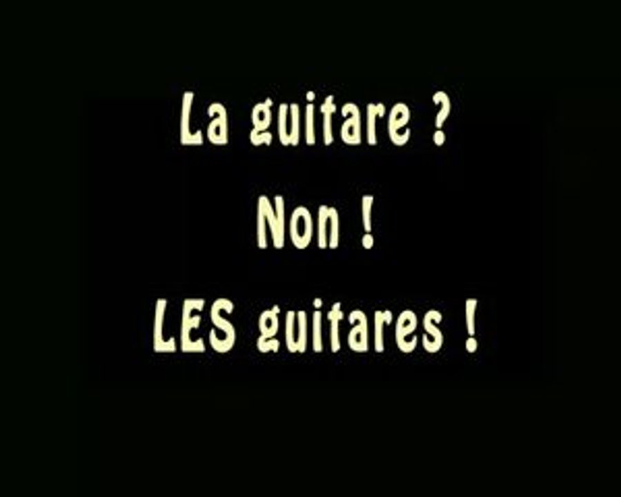 La guitare-non-les-guitares