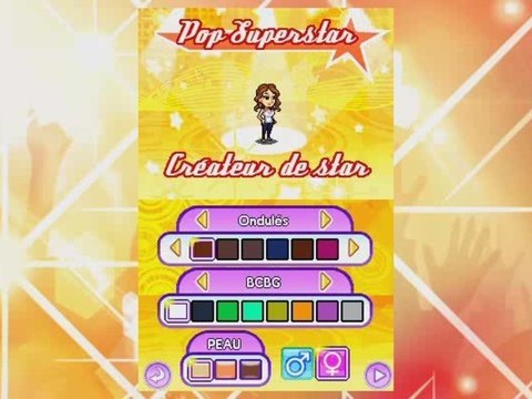 Pop Superstar - Jeu DSiWare Gameloft