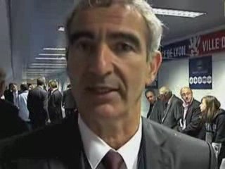 DOMENECH " Un bon match, je suis satisfait " EDF 2010
