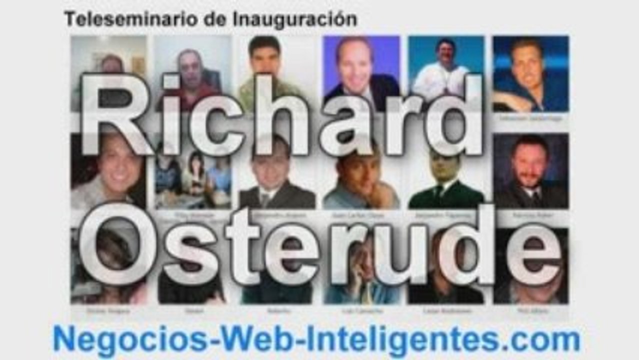 Richard Osterude en el seminario de Phil Alfaro de NWI