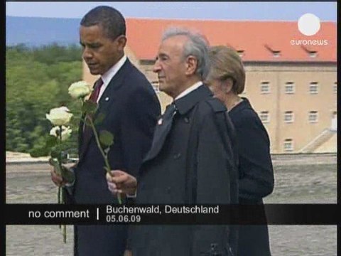 Obama visite le camp de Buchenwald