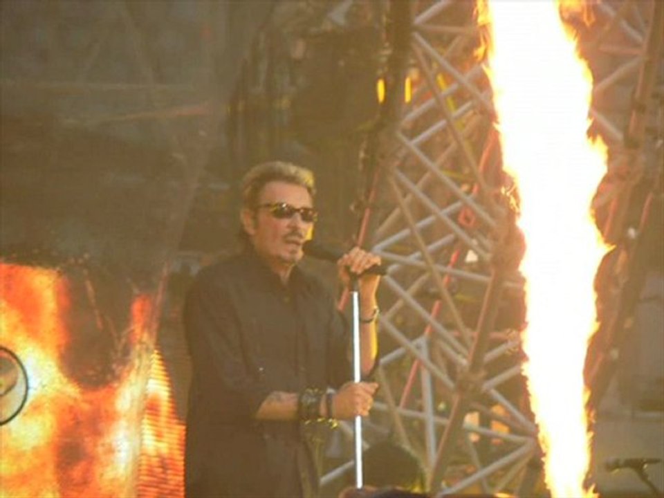 Johnny Hallyday tour66 répétition générale