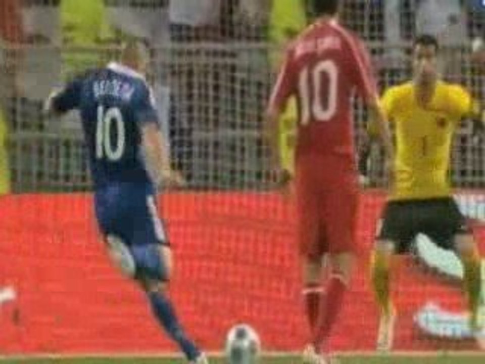 Victoire arrosée de la France face à la Turquie 1-0 Foot