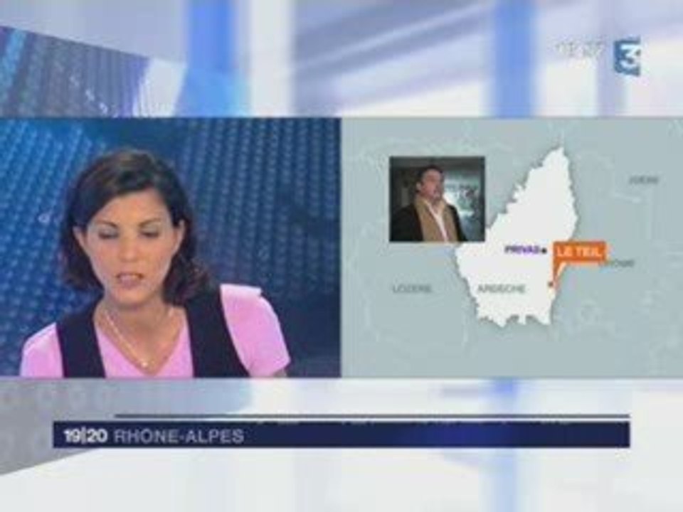 Substance Explosive a LE TEIL (ardéche)