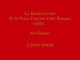La Buena Gente de la Peña canta Sevillanas - 5 juin 2009