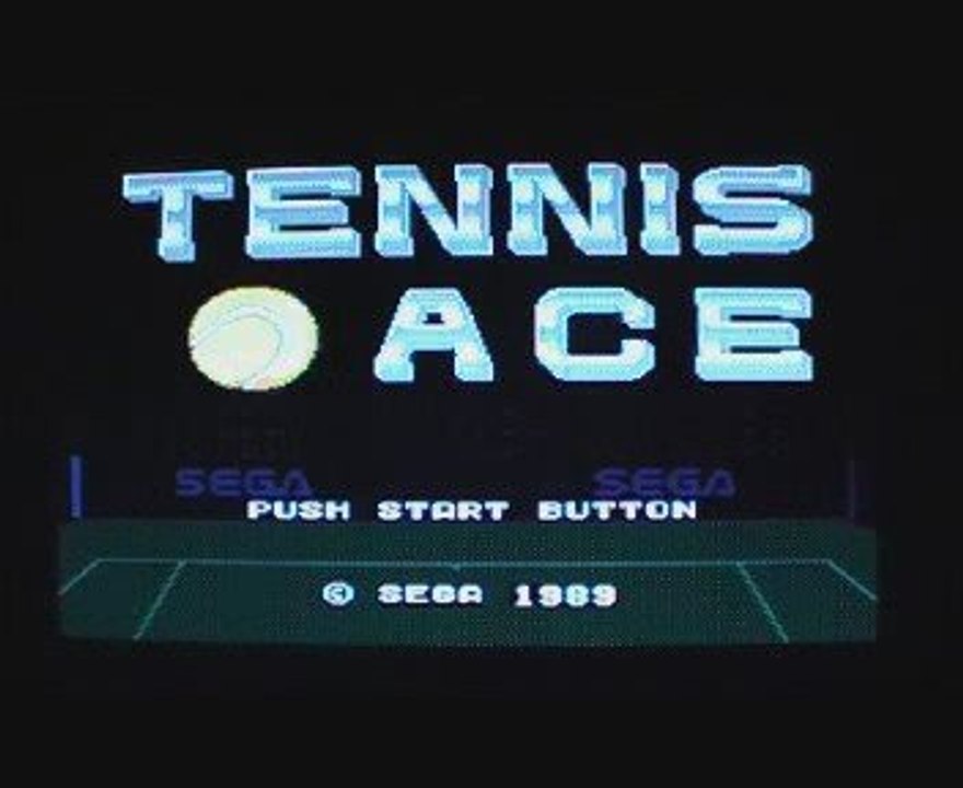Videotest Tennis ace (Master system)