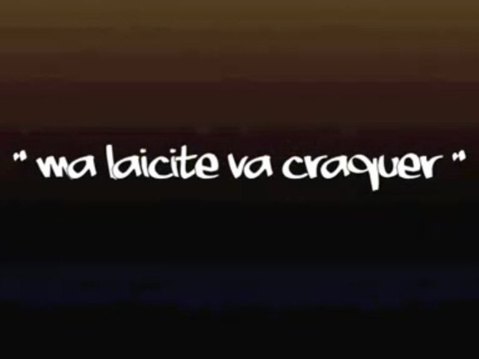 " Ma laïcité va craquer " par Goobi ☠ Heuuu... Production