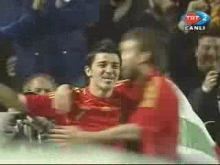 David Villa vs Italy
