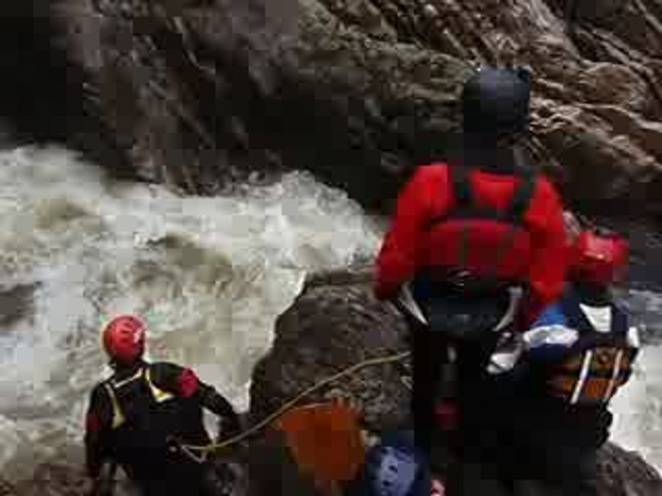 Beau passage de Tim sur la Spean