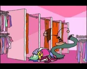 Valentine fait du shopping