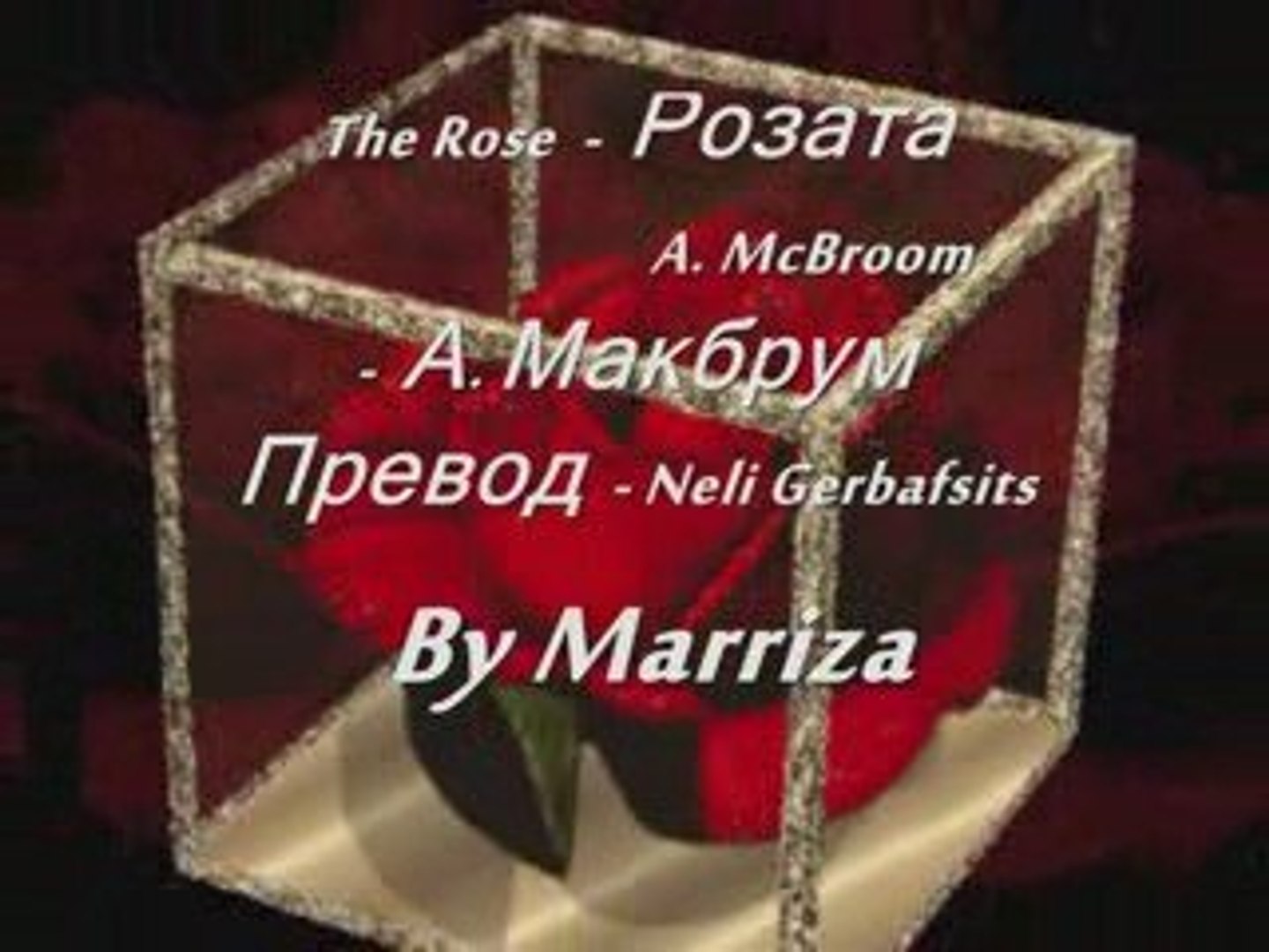 ⁣The Rose  -  Розата