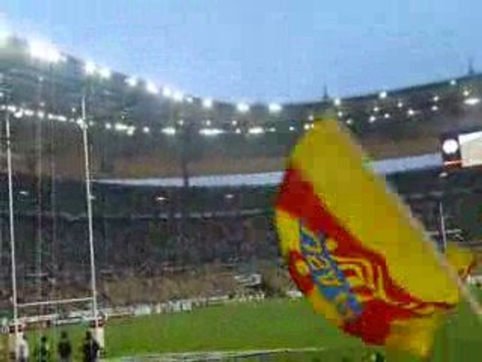 l'essai catalan au stade de france
