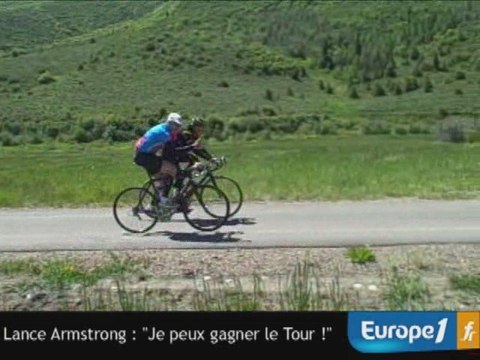 Lance Armstrong : Je peux gagner le Tour