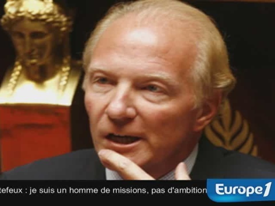 Hortefeux : "Je suis un homme de missions, pas d'ambition"