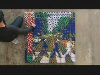 Rubiks Cube & pochettes de disques