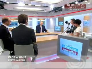 FACE A NOUS,Malek Boutih et Hervé Mariton