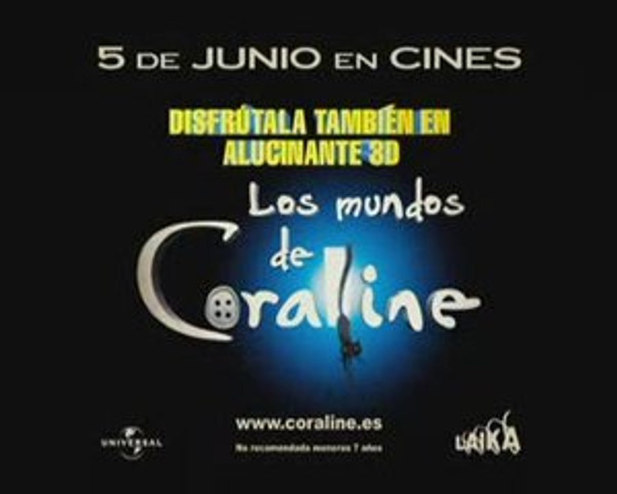 Los Mundos de Coraline Spot4 [20 seg] Español