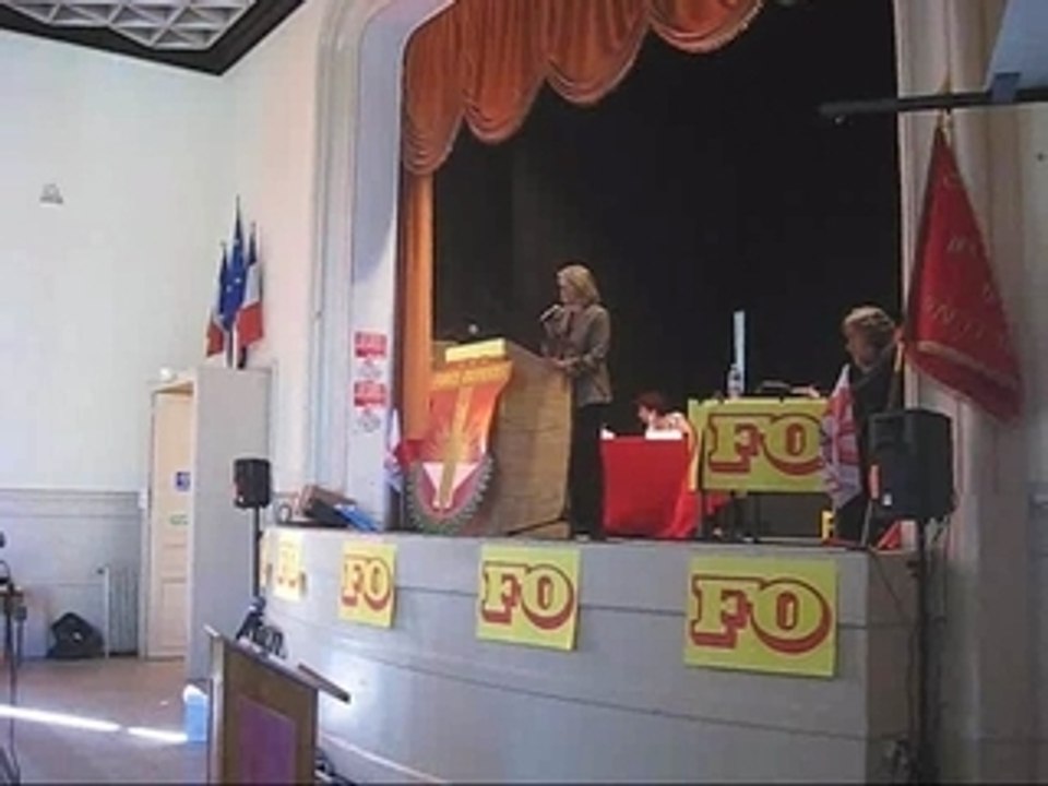 Congrès départemental FORCE OUVRIÈRE (FO)
