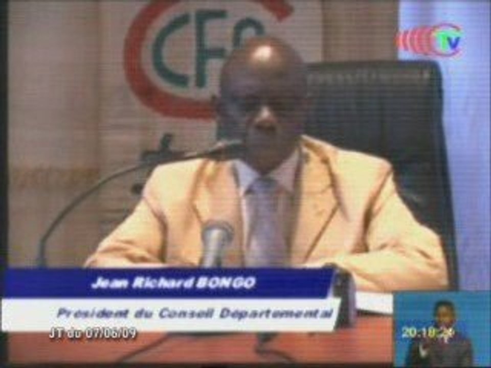 Fin de la 3e session du conseil départemental de Pointe-noir