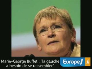 Marie-George Buffet appelle à l'union de la gauche
