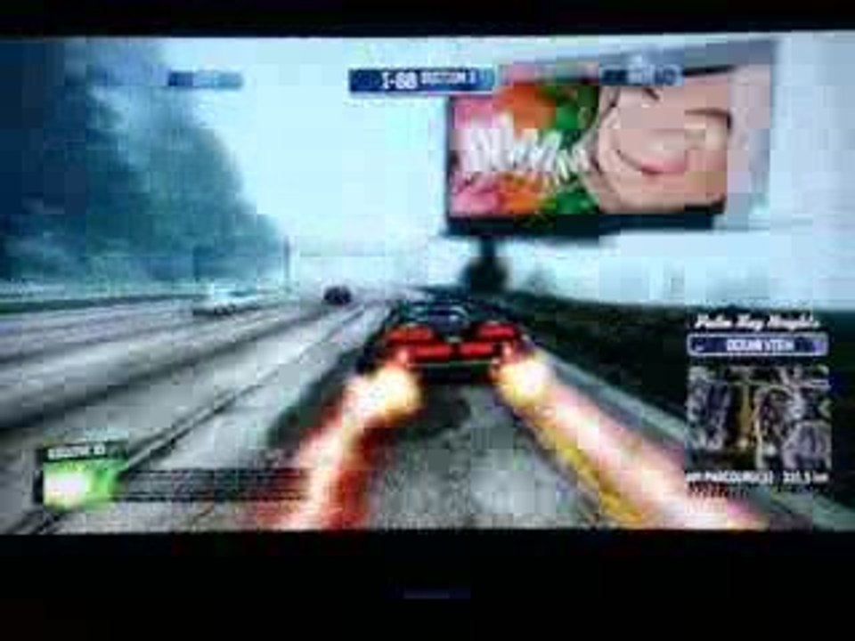 Burnout paradise_Test de la voiture volante: Jansen 88 Spé.