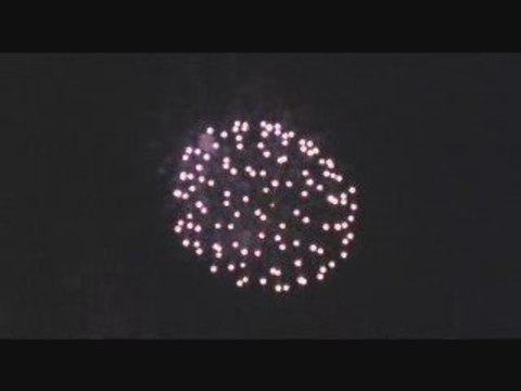 Ile aux Moines-Semaine du Golfe-Feu d'artifice 23-05-2009