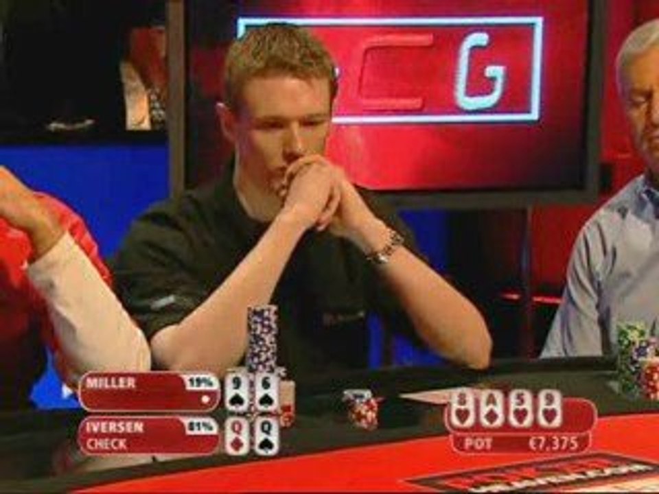 Poker Heaven European Cash Game Iver QQ v Alex 96